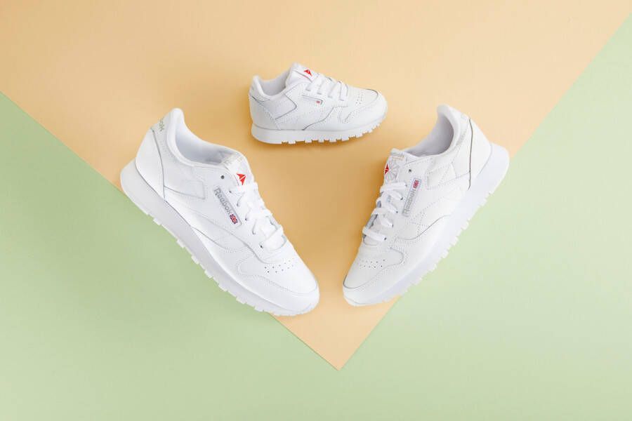 REEBOK CLASSICS Leather Sneakers Ftwr White Ftwr White Ftwr White Kinderen - Foto 14