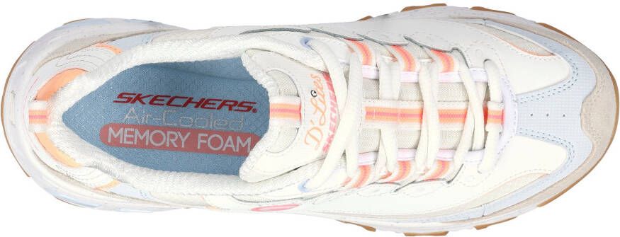 Skechers D'Lites-Bold Views Dames Sneakers Zand Multicolour - Foto 6