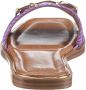 Tamaris Elegante paarse slipper met gouden ketting Purple Dames - Thumbnail 5