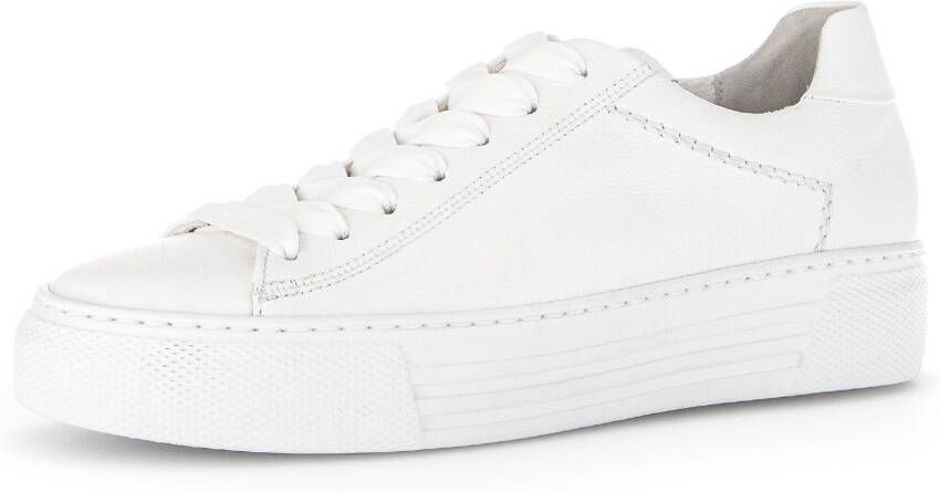 Gabor Witte Leren Sneakers voor Dames White Dames - Foto 2