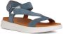 Geox Stijlvolle platte sandalen voor vrouwen Blue Dames - Thumbnail 2