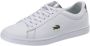 Lacoste Carnaby Evo Wit Zilver Dames Sneaker 39SFA0038 - Thumbnail 4
