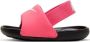 Nike Kawa Slipper voor baby's peuters Digital Pink Black White - Thumbnail 4