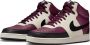 Nike Court Vision Mid Next Nature Sneakers Paars Zwart Wit - Thumbnail 4