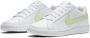 Nike Court royale Sneakers Dames Wit Groen - Thumbnail 2