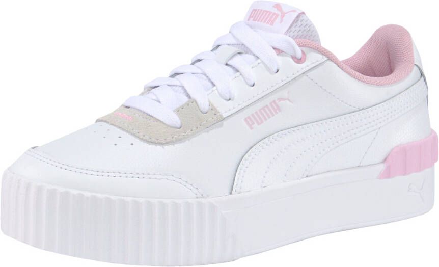 PUMA Carina Lift Dames Sneakers White Glowing Pink - Foto 3