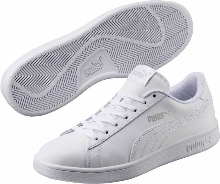 PUMA Smash v2 L Unisex Sneakers White- White - Foto 4