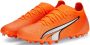 PUMA Adult's Football Boots Ultra Match Mg Orange Unisex - Thumbnail 2