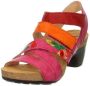Think 3-000301-5020 Fuchsia combi dames sandaal wijdte G - Thumbnail 2