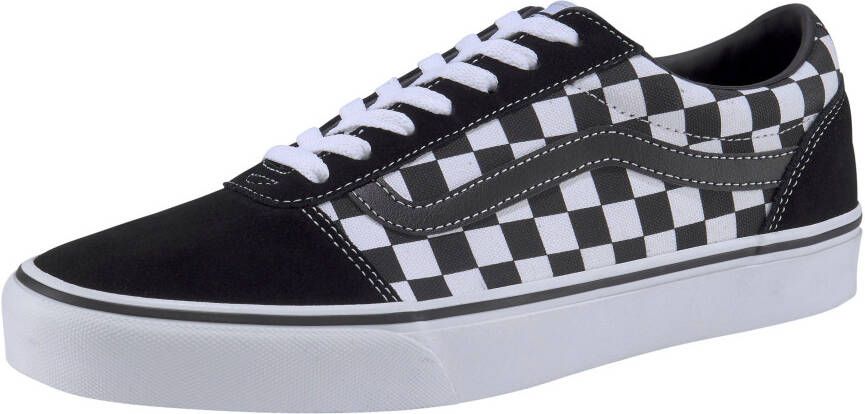Vans Ward Sneakers Heren (Checkered) Black True White - Foto 2