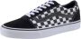 Vans Ward Sneakers Heren (Checkered) Black True White - Thumbnail 2