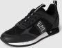 Emporio Ar i EA7 Logo Sneakers met Treklipje en Merk Binnenzool Black - Thumbnail 6