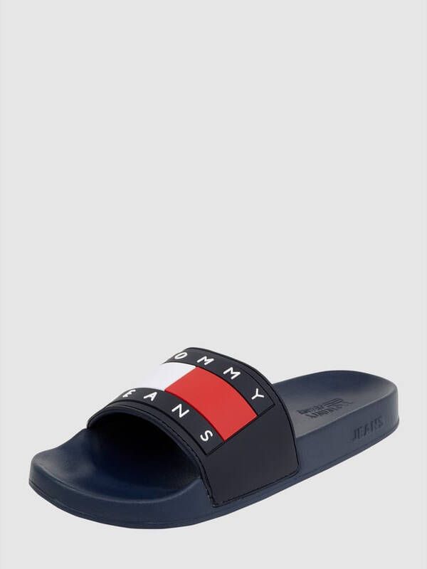 Tommy Jeans Slippers met logoprint