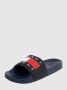 Tommy Hilfiger Tommy Jeans Flag Pool Slide Open Teen blauw - Thumbnail 8