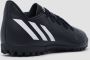 Adidas Performance Predator Edge.4 TF Sr. voetbalschoenen zwart wit - Thumbnail 7