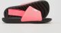 Nike Kawa Slipper voor baby's peuters Digital Pink Black White - Thumbnail 9