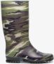 Scapino Dunlop regenlaars met camouflageprint groen - Thumbnail 5