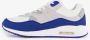 Osaga heren sneakers met airzool blauw wit Uitneembare zool - Thumbnail 3