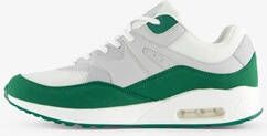 Osaga heren sneakers met airzool groen wit