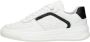 Bronx Witte Lage Sneakers Old Cosmo 66425 - Thumbnail 3