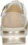 Remonte Sneaker met chique perforaties Beige Champagne Wit Zand - Thumbnail 5