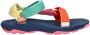 Teva T HURRICANE XLT 2 Unisex Sandalen Roze Blauw Groen - Thumbnail 10