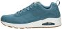 Skechers Uno Stand On Air sneakers blauw Suede Heren - Thumbnail 3