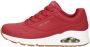 Skechers Uno Stand On Air sneakers rood - Thumbnail 2