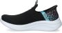Skechers Ultra Flex 3.0 slip-on sneakers zwart Meisjes Textiel Meerkleurig 34 - Thumbnail 5