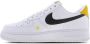 Nike Air Force 1 '07 Lv8 White Black Dark Sulfur Opti Yellow Schoenmaat 39 Sneakers DM0118 100 - Thumbnail 7