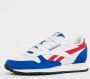 Reebok Classics Classic Leather sneakers kobaltblauw wit rood - Thumbnail 11