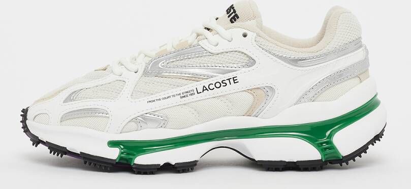 Lacoste L003 2k24 Trendy Sneakers Dames white green maat: 37.5 beschikbare maaten:36 37.5 38 39 40.5 41 39.5