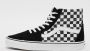 Vans Sneakers Sk8 Hi Platform 2 Zwart Veters Normaal Vrouwen Canvas Rubber Ademend Effen Hoge sneakers - Thumbnail 7