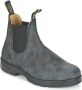 Blundstone Chelsea boots Boots Laarzen Nubuck Classic rustic Zwart - Thumbnail 4