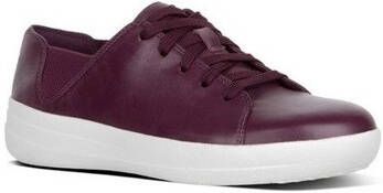 FitFlop Lage Sneakers F-SPORTY TM LACE UP SNEAKER LEATHER DEEP PLUM