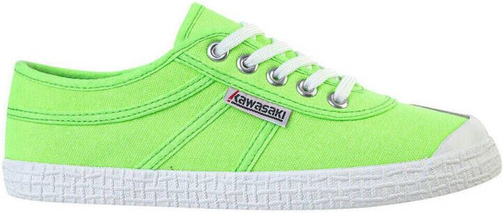 Kawasaki Sneakers Original Neon Canvas Shoe K202428 3002 Green Gecko