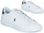 Ralph Lauren Witte Sneakers Ronde Neus Vetersluiting Gewatteerde Binnenzool Versterkte Contrasterende Hiel White Heren - Thumbnail 3