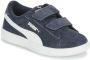 Puma Smash 3.0 SD V sneakers donkerblauw wit Suede Logo 22 - Thumbnail 4