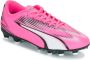 Puma Ultra Play FG AG Jr. voetbalschoenen roze wit zwart Imitatieleer 30 - Thumbnail 3