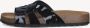Tamaris Comfortabele slipper met zwarte bandjes Black Dames - Thumbnail 4