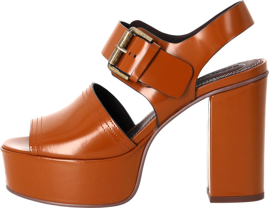 See By Chloé Slingback Pumps in Tan Leren