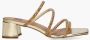 BiBi Lou Dames Slippers 520z41vk-y Gold Goud - Thumbnail 4
