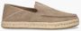 TOMS Alonso loafers van suède Taupe Suede Espadrilles Heren - Thumbnail 3