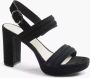 5th Avenue suède sandalettes zwart - Thumbnail 2