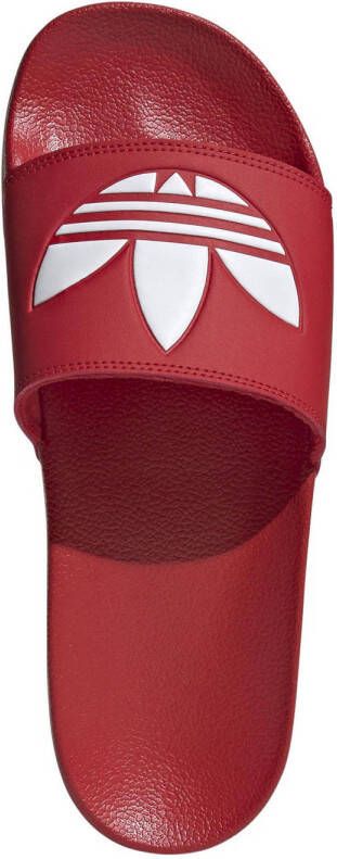 adidas Originals Adilette Lite slippers rood wit
