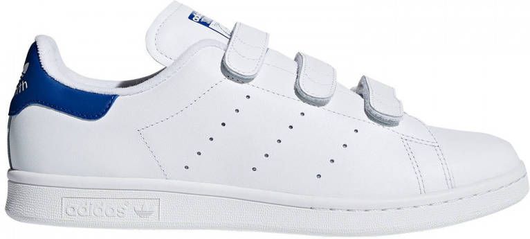 adidas Originals Stan Smith CF leren sneakers wit kobaltblauw