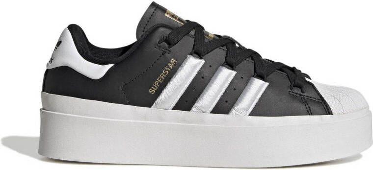 adidas Originals Superstar Bonega sneakers zwart zilver