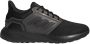 Adidas Performance EQ19 hardloopschoenen zwart wit grijs - Thumbnail 1