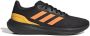Adidas Performance Runfalcon 3.0 hardloopschoenen zwart antraciet metallic - Thumbnail 4