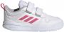 Adidas Tensaur Schoenen Cloud White Real Pink Cloud White - Thumbnail 1
